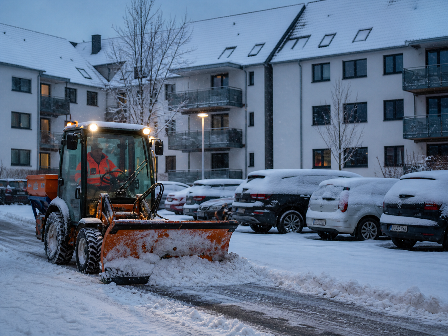 Winterdienst durch HEI Dienstleistungen in NRW