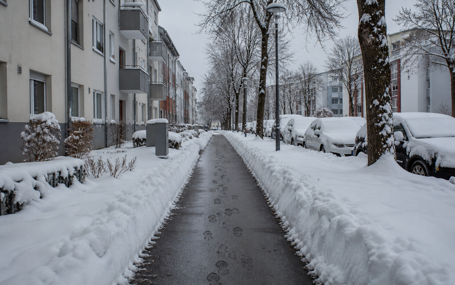 Gehwege Winterdienst NRW – HEI Dienstleistungen